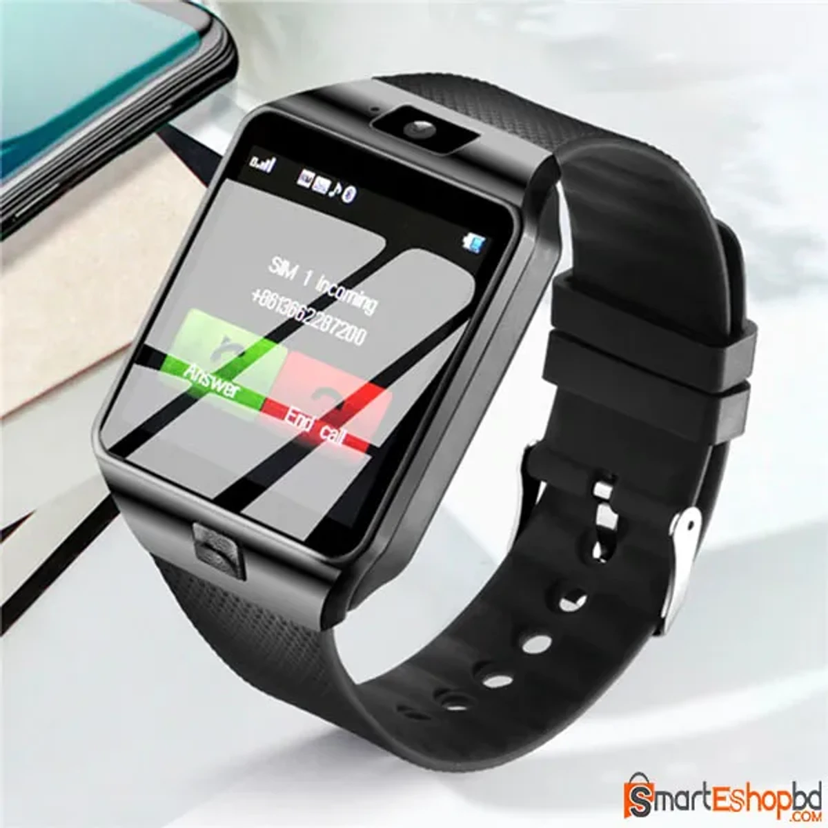 SIM Memory And Camera Supported Smart Watch DZ09